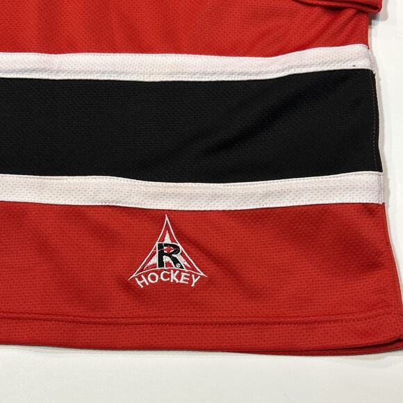 Vintage Port Huron Ice Hawks Hockey Jersey Mens Size 56 XXL 2XL Red 007 R Hockey - Picture 3 of 14